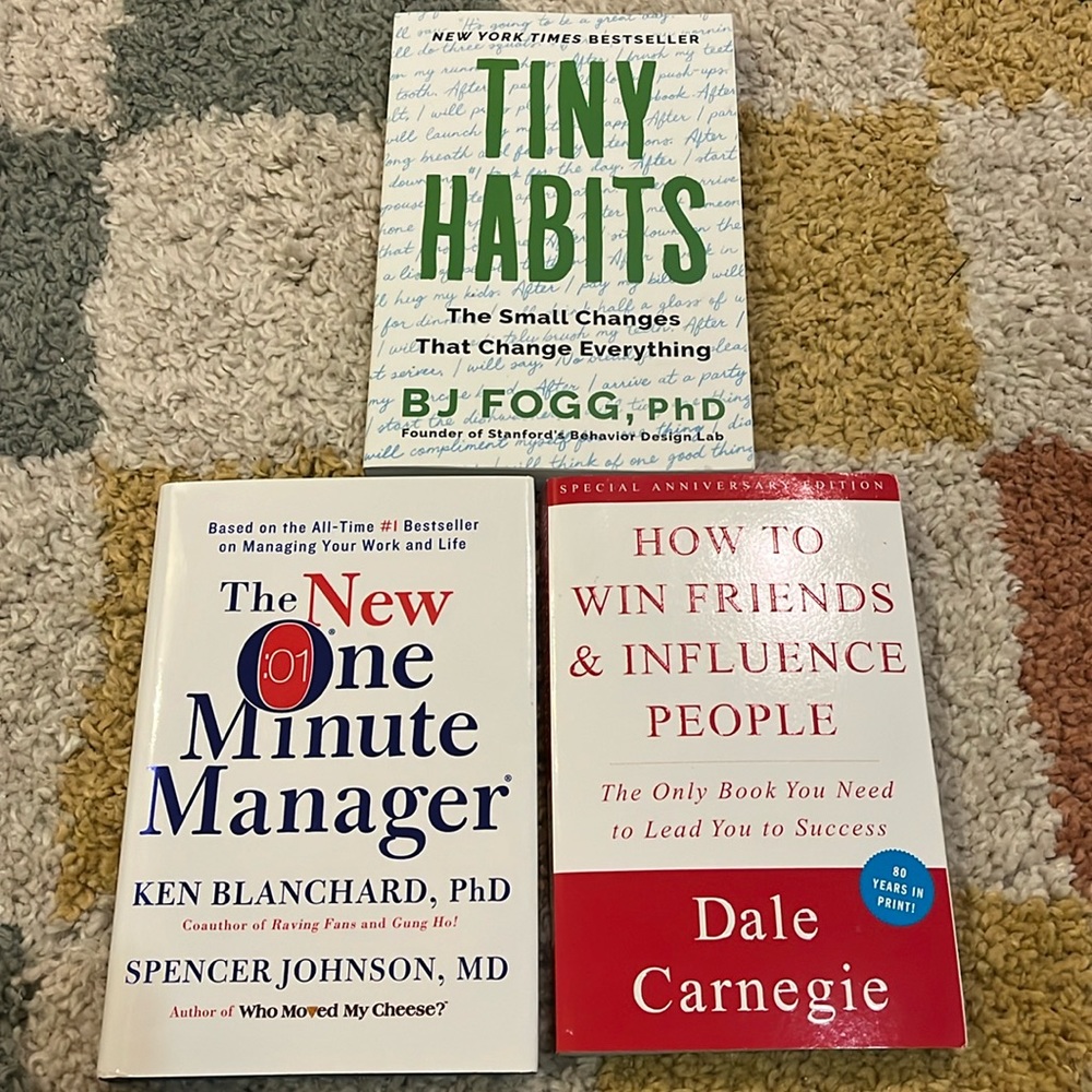 Brand new best seller self help books
